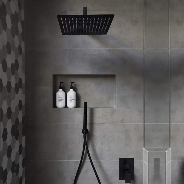 JASODI Handheld Shower Head 1.8 Gallons Per Minute GPM Wayfair